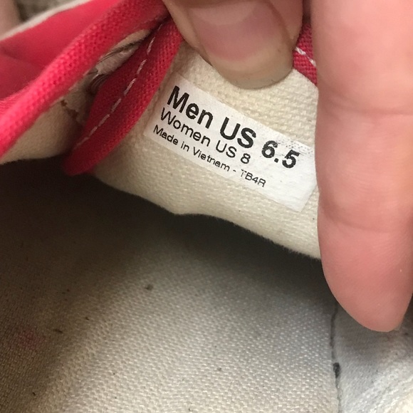 Red Vans - Authentic Style - Picture 4 of 4